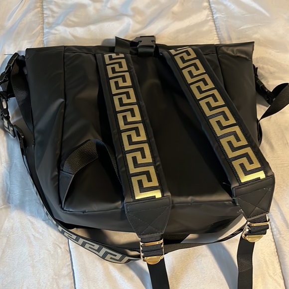 Versace Convertible Backpack and Tote - Picture 3 of 3